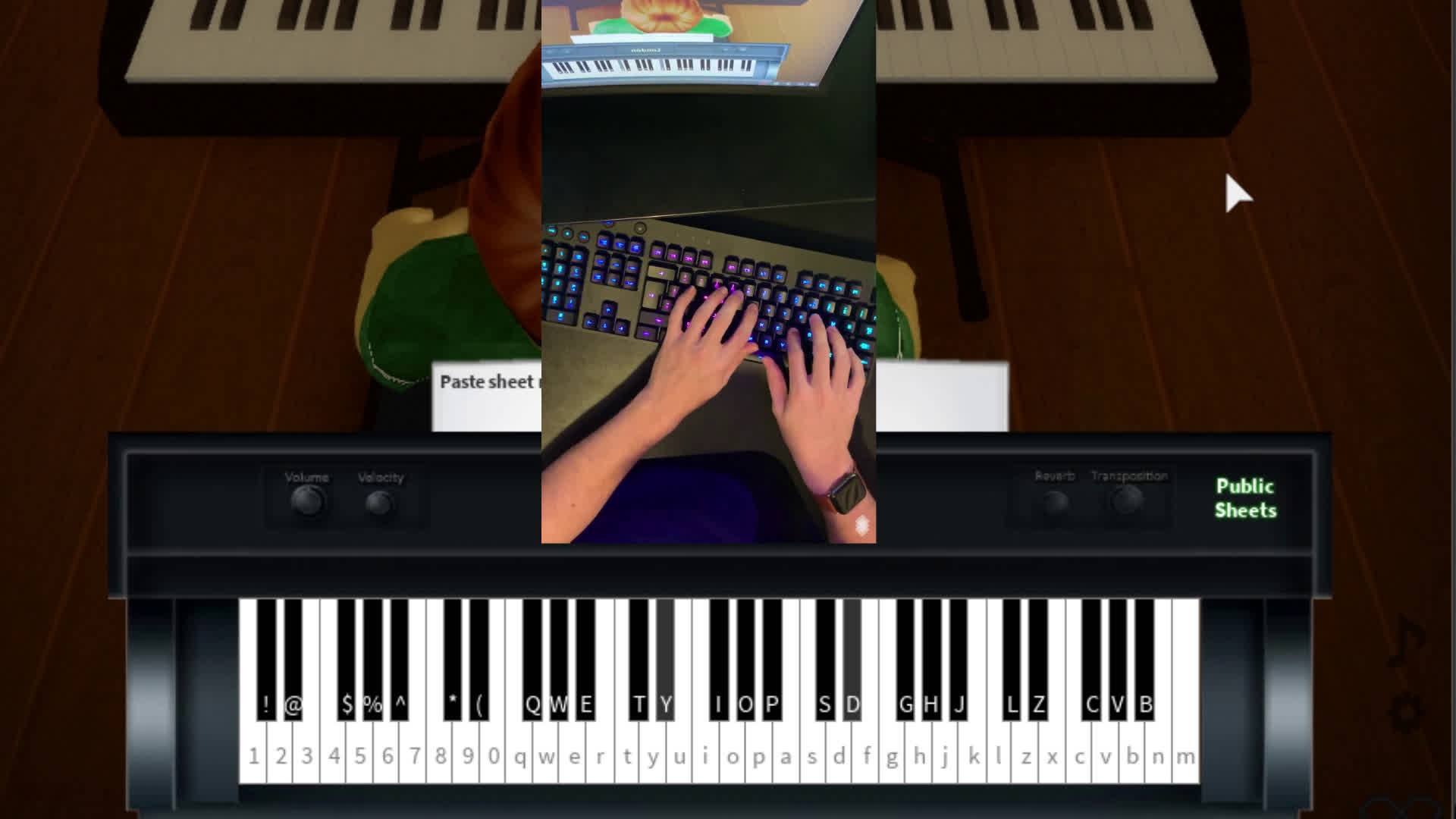 Interstellar Virtual Piano